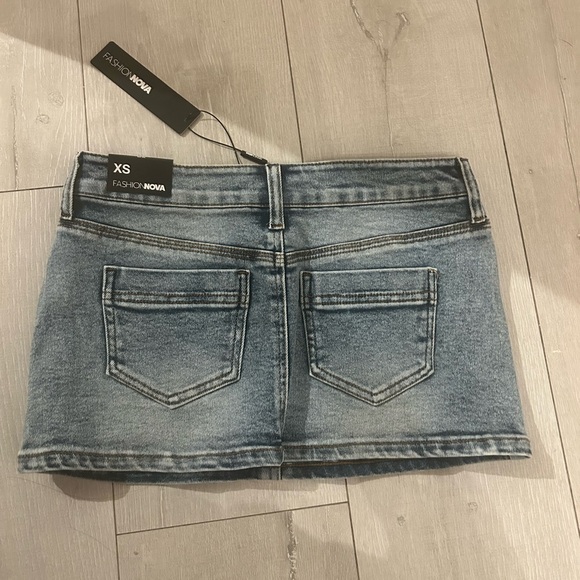 MINI SKIRT DENIM - Picture 3 of 4